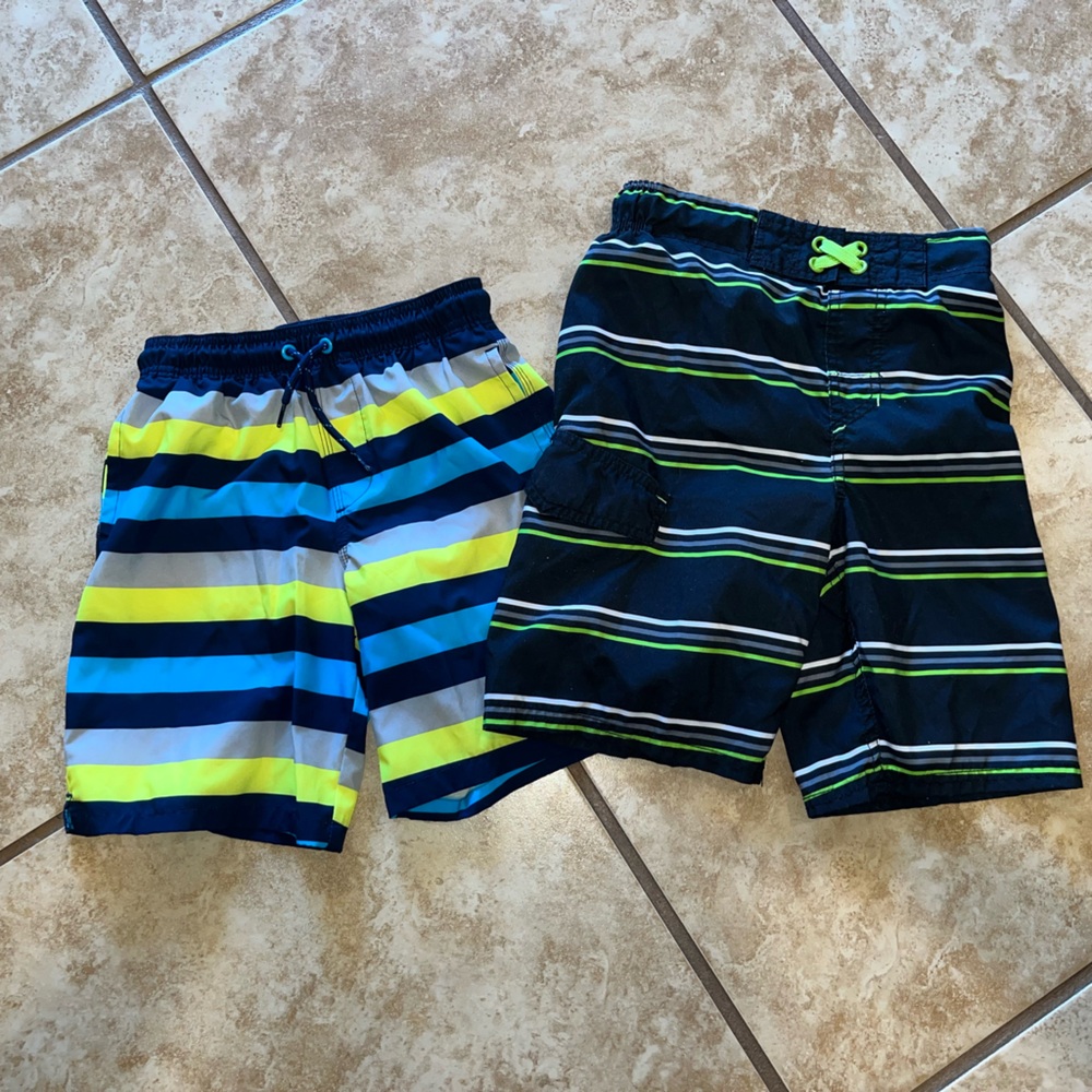 Boys swimming trunks (2 pairs)